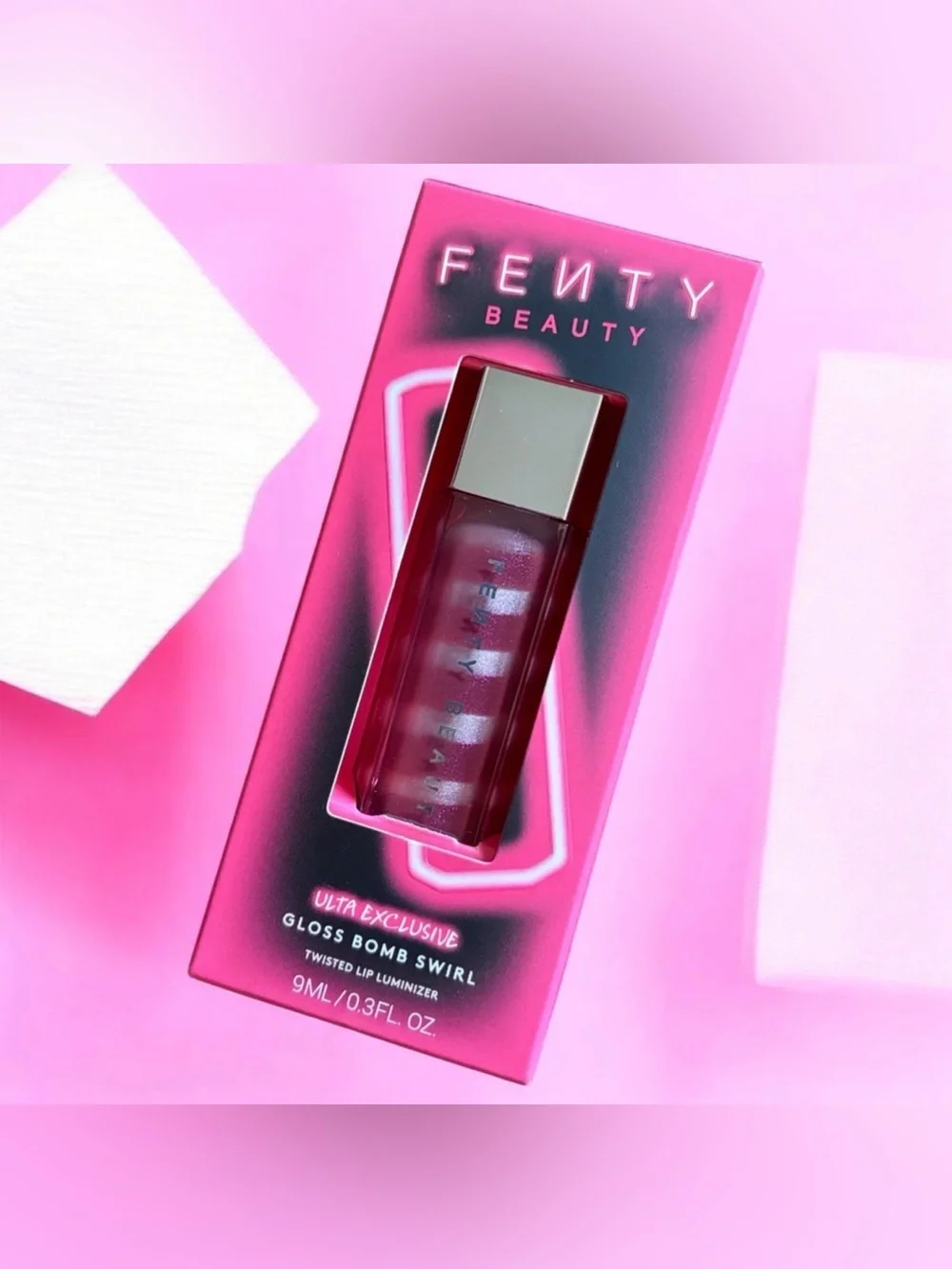 Fenty Beauty $weet Riri Gloss Bomb Swirl Twisted Lip Luminizer NIB Lmt. Ed.